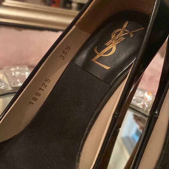YSL pumps with wooden heel - Picture 5 of 9